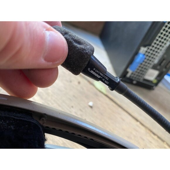 Bose X A10 Aviation Pilot Headset Dual GA Plug w/ Case & Ear Covers Mic Muff - Picture 13 of 16